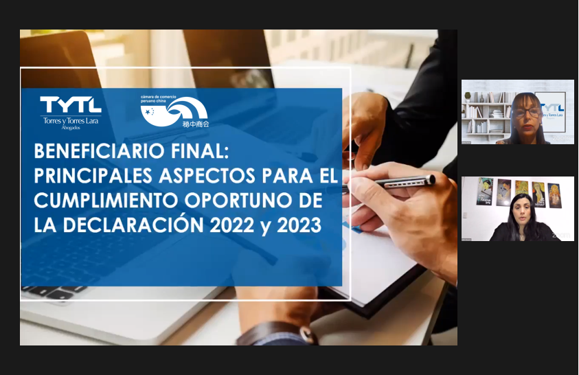 WEBINAR  BENEFICIARIO FINAL: PRINCIPALES ASPECTOS PARA EL CUMPLIMIENTO OPORTUNO DE LA DECLARACIÓN 2022 Y 2023